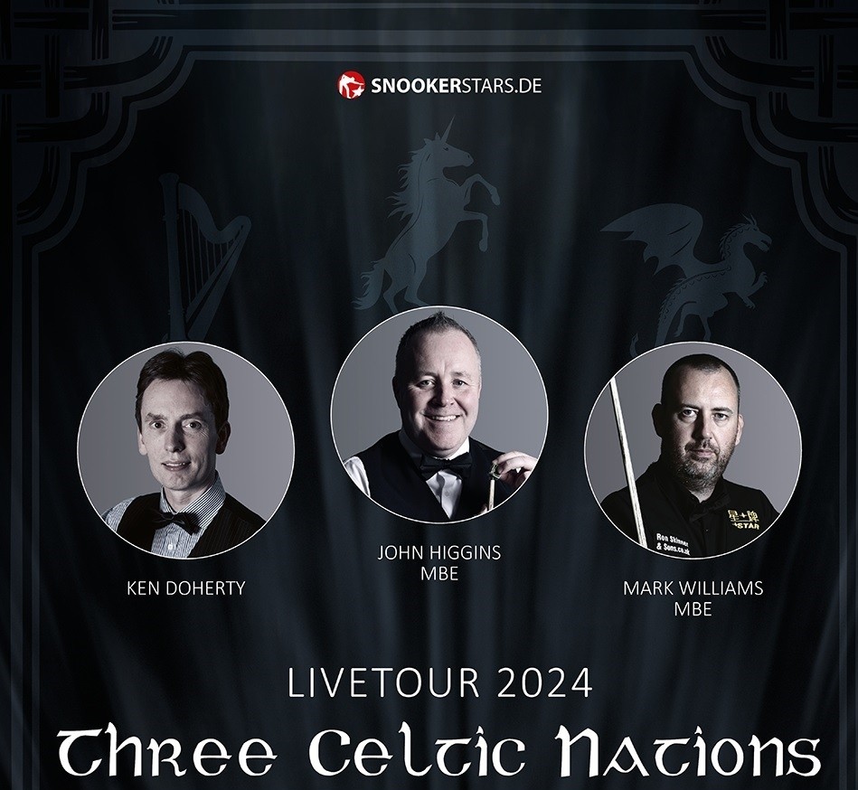 Three Celtic Nations Tour (Doherty, Williams und Higgins) VIP Package Hamm 24.05.24